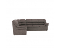 Rohová sedačka s rozkladom a úložným priestorom Amelia L - hnedá