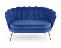 Pohovka Amorinito XL - granátová / zlatá