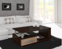 Konferenčný stolík Angel ANG-07 - sonoma tmavá / sonoma svetlá