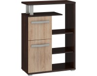 Regál Angel ANG-11 - sonoma tmavá / sonoma svetlá