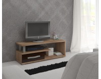 TV stolík Angel ANG-12 - sonoma svetlá / sonoma tmavá