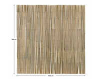 Záhradná zástena Anlan 400 cm - prírodná