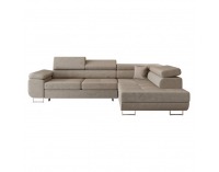 Rohová sedačka s rozkladom a úložným priestorom Anton Roh P - béžová