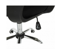 Kancelárska stolička s podrúčkami Apolo - zelená / čierna