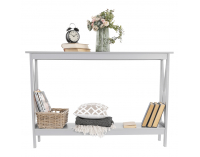 Konzolový stolík Apolos - svetlosivá