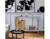 Konzolový stolík Apolos - svetlosivá