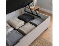 Boxspringová manželská pocketová posteľ April 160x200 cm - sivohnedá (taupe)