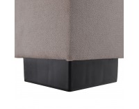 Boxspringová manželská pocketová posteľ April 160x200 cm - sivohnedá (taupe)