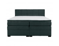 Boxspringová manželská pocketová posteľ April 160x200 cm - zelená
