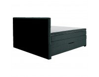 Boxspringová manželská pocketová posteľ April 160x200 cm - zelená