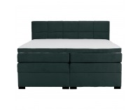 Boxspringová manželská pocketová posteľ April 160x200 cm - zelená
