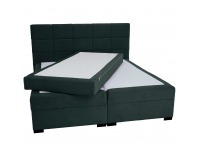 Boxspringová manželská pocketová posteľ April 160x200 cm - zelená