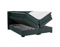 Boxspringová manželská pocketová posteľ April 160x200 cm - zelená
