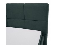 Boxspringová manželská pocketová posteľ April 160x200 cm - zelená