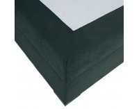 Boxspringová manželská pocketová posteľ April 160x200 cm - zelená