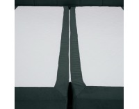 Boxspringová manželská pocketová posteľ April 160x200 cm - zelená