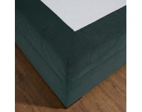Boxspringová manželská pocketová posteľ April 160x200 cm - zelená