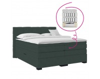 Boxspringová manželská pocketová posteľ April 200x200 cm - zelená