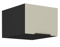 Horná kuchynská skrinka Araka 50 NAGU-36 1F - kašmír / čierna