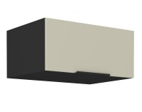 Horná kuchynská skrinka Araka 80 NAGU-36 1F - kašmír / čierna