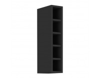 Horná kuchynská skrinka Araka / Menzo / Siber 15 G-72 OTW - čierna