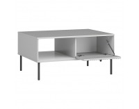 Konferenčný stolík Aris - sivá / čierna