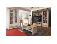 Trojdverová komoda Armond Typ 8 - sosna nordická / dub kamenný