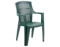 Záhradné stohovateľné kreslo Arpoa - zelená