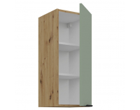 Horná kuchynská skrinka Arsany 30 G-72 1F - aquamarine / dub artisan