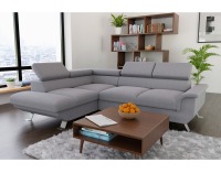 Rohová sedačka s rozkladom a úložným priestorom Artey Roh L - smaragdová