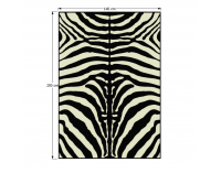 Koberec Arwen 140x200 cm - vzor zebra
