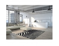 Koberec Arwen 200x250 cm - vzor zebra