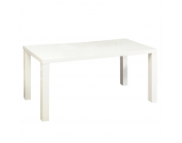 Jedálenský stôl Asper New Typ 4 - biely vysoký lesk