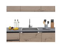 Kuchynská linka Asti 200 - dub artisan / grafit