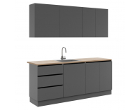 Kuchynská linka Asti 200 - grafit
