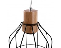 Visiaca lampa Astok - čierna