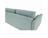 Rozkladacia pohovka s úložným priestorom Aurelia - mentolová (Queens)