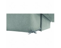 Rozkladacia pohovka s úložným priestorom Aurelia - mentolová (Queens)