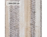 Koberec Avalon 200x250 cm - béžová / vzor