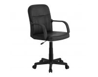Kancelárska stolička s podrúčkami Ayla New - čierna
