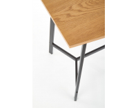 Písací stolík B-41 - dub zlatý / čierna