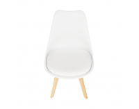 Jedálenská stolička Bali 2 New - biela / buk