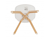 Jedálenská stolička Bali 2 New - biela / buk