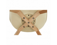 Jedálenská stolička Bali 2 New - cappuccino vanilková / buk