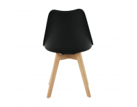 Jedálenská stolička Bali 2 New - čierna / buk