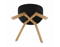 Jedálenská stolička Bali 2 New - čierna / buk