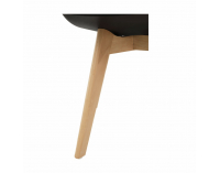 Jedálenská stolička Bali 2 New - čierna / buk