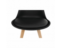 Jedálenská stolička Bali 2 New - čierna / buk