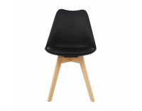 Jedálenská stolička Bali 2 New - čierna / buk