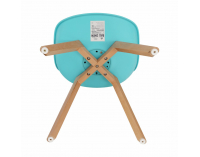 Jedálenská stolička Bali 2 New - mentolová / buk